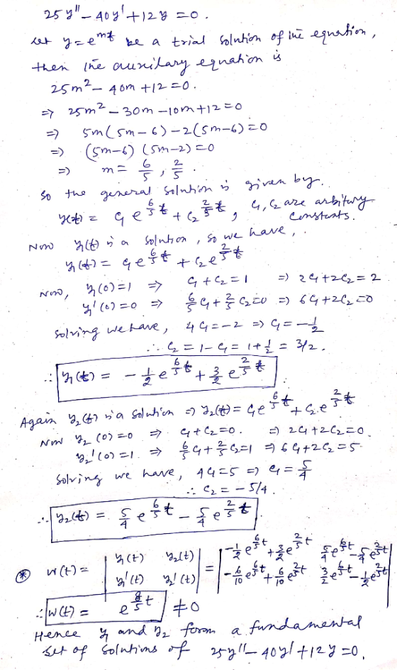 25-40y2 o 1st e be a triad olnhin of iui efuahin, then he aunilary eznahon is 25m-46m+12 0 25m 30m -10n+12 =0 Smsm--2(sm-6)o