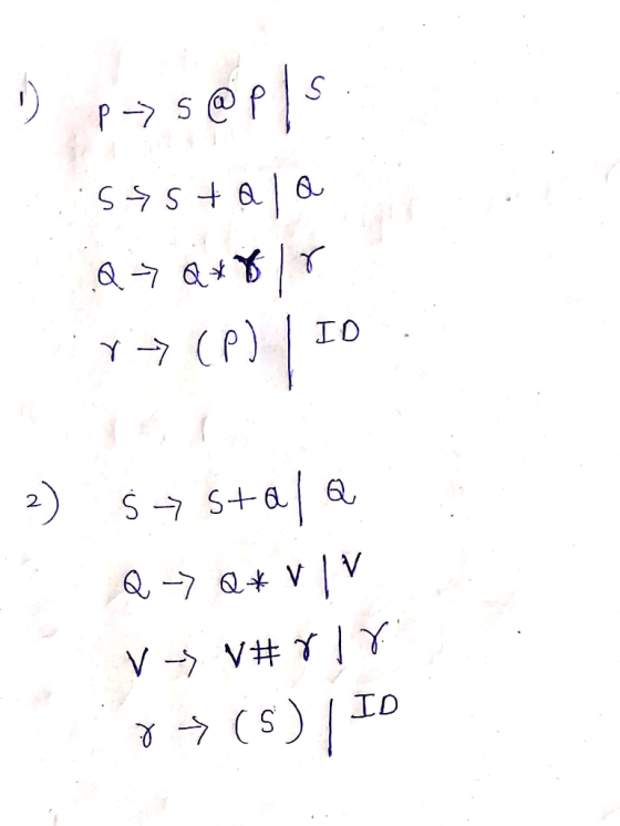 1) pys@pls 545+21 @ Q7 Qxflr 77(P) | 10 2) Ś > stala Q-> Q*V IV v -> V#rir 18 (5) ID