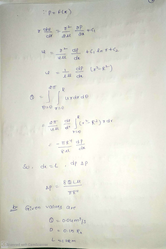 p=f(x) ode = o ofta от 9 и да 82 dp tc, ens+C₂ ull de e at dp (0²_R²) - ell da 2T R uerdo de 020 720 CD (2² R2 rdr da ull = T