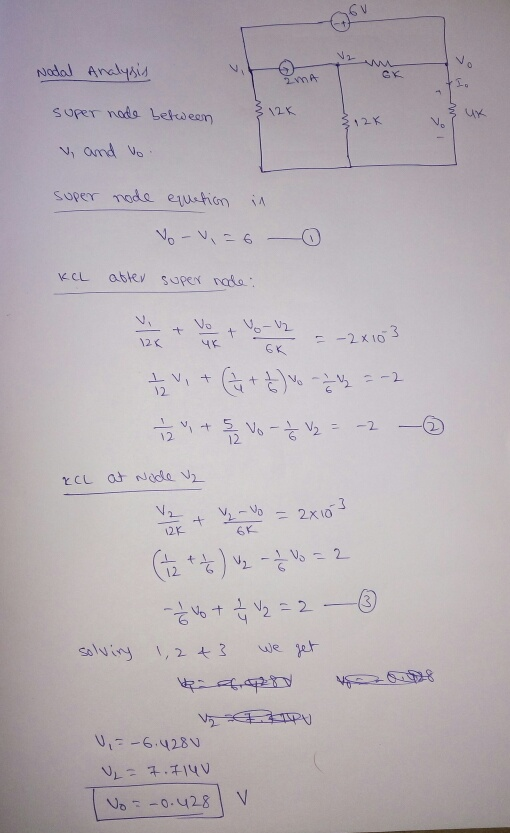 Vo rodal Anlysi super nads befweam 2K 12 K super node equstion iA c ablev super nata N, 12K4 2 2. 2 6匕 4