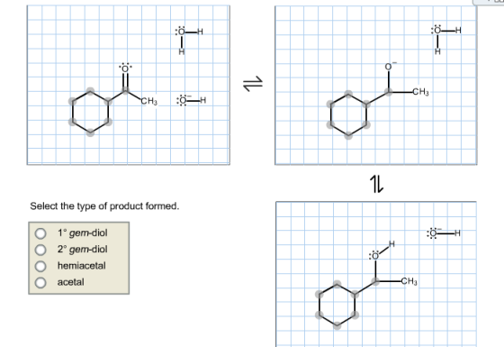 Complete the electron-pushing mechanism for the fo