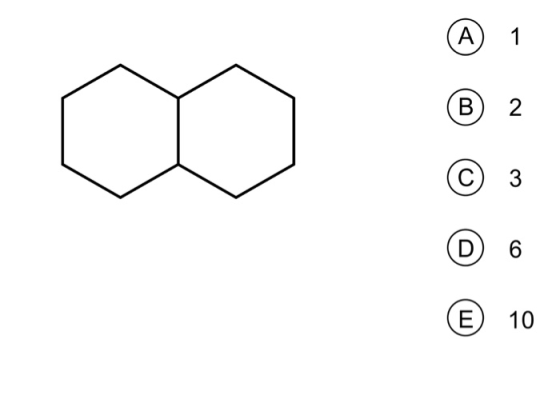 A 1 B 2 С 3 D 6 (E 10