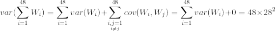 48 48 48 48 var(Wi)+048x 28 UaI Uan i,j-1