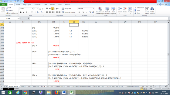 - 2x m Find & Insert Delete Format Σ AutoSum : A Fill 2 Sort & 2 Clear Filter Editing Select Cells BOND - Microsoft Excel (Pr