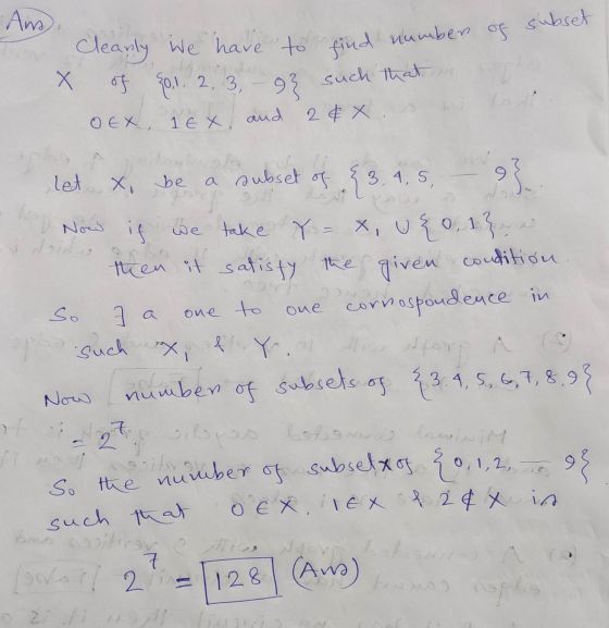 And cleanly X Cleanly we have to find number of subse of {1, 2, 3 - 98 such that OEX, 16x and 2¢8 to NOON, CDU let x, be a su