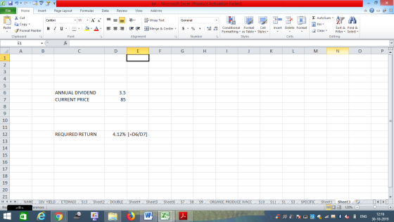 ke - Microsoft Excel (Product Activation Failed) Add-Ins File Home Insert Page Layout Formulas Data Review View - 2x % Cut Dr
