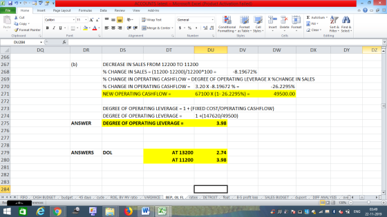 - 2x ACCOUNTS latest - Microsoft Excel (Product Activation Failed) File Home Insert Page Layout Formulas Data Review View Add
