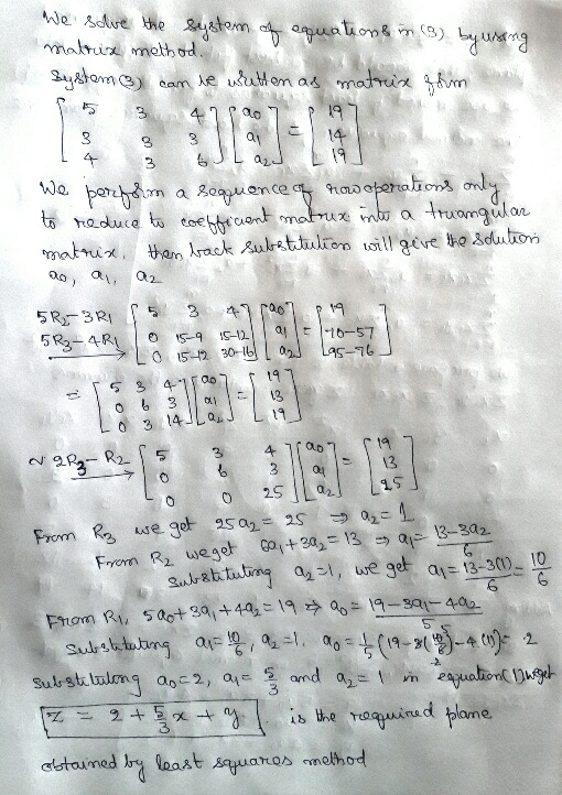 system of equations in (9) by using We solve the matrix method. systeme) can be written as matrix fhm 15 3 41 PRO7 P 197 8 3a