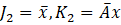 J2 = 7, K2 = ĀX