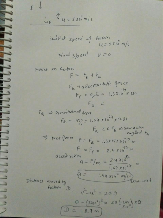 Finck Sheed V Force m Po to n -19 -2午 hニ [.yyx,, m/s) Dis na moved by Pobon 2 X tolo 2 2 2.