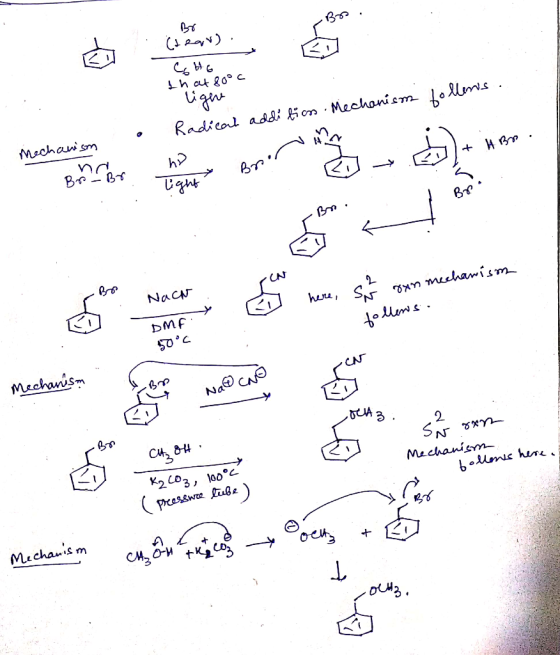 BG BO. – не . that 80°c ligere tollens. • Radical additions - Mechanism Mechanism + H Bm. . ho B Br-B- Ghe son mechanism Nach