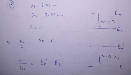 n = 6.41 um 2 = 7.59 um ansa Z = 2 he - En-En he - En-E₂