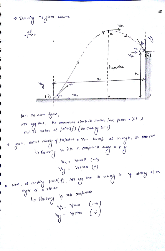 the qiven senamo fJ lete s thet, he cannon bau rtarb eh mehan fom joint .(C s ends% motion at þaťnt(f) ( the londinq pont e