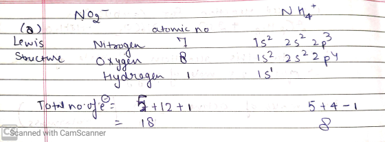 Noga - Lewis Structure wil b Nu e atomic no Nitrogen Th 15² 25² 283 oxygen nog veel 15² 2522 py Hydrogen love is a f To tad n