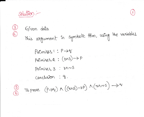 Solutio 3 Gívem doida 0 the vartiablu This a argument in symbolic 8, ungh 3 To Pove