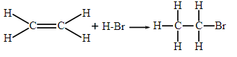 н
Н
—
=C
+H-Br
—
н
H—
н
—
—Br
н
н