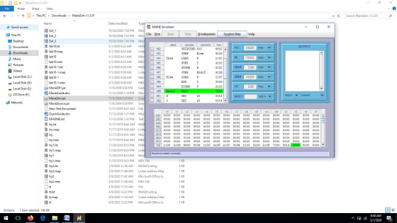 BI File = MarieSim-v1.3.01 Home Share View + 1 > This PC › Downloads > MarieSim-v1.3.01 vo Search MarieSim-v1.3.01 2 Name Dat