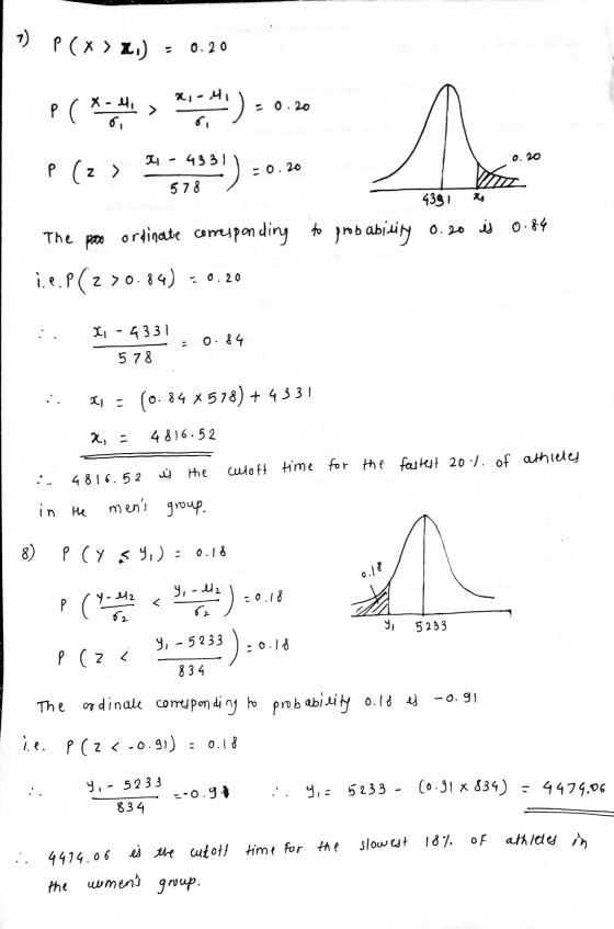 7) P(x > 2.) = 0.20 PC Kits how ) = 0.20 - 4331 P (2) = 0.20 578 4381 x to probabicity 0.20 is 0.84 The pooo ordinate corresp