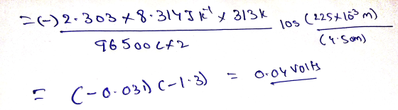 70-)2-3037863143 10 x 313k Ins (2257 103 m) - 96500 cf2 (4.50m) = (-0.03) C-1-3) = 0.04 Volls
