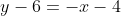 4 y-6