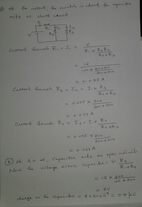 acts as shoxt cacit R2 メト3 Ra+ R3 Pa Nowo tke Voltage acAo s S Co.poc^fos느v. R3 100 + 。