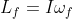 L_f=I\omega_f