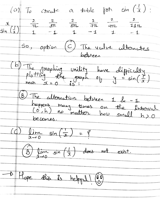(a). To Create table for sin (): 2 2 e 2 ST 2 512 2 AR IL sin D an 1 11 TL 1 1 1 - 1 So option С The valve alternates between