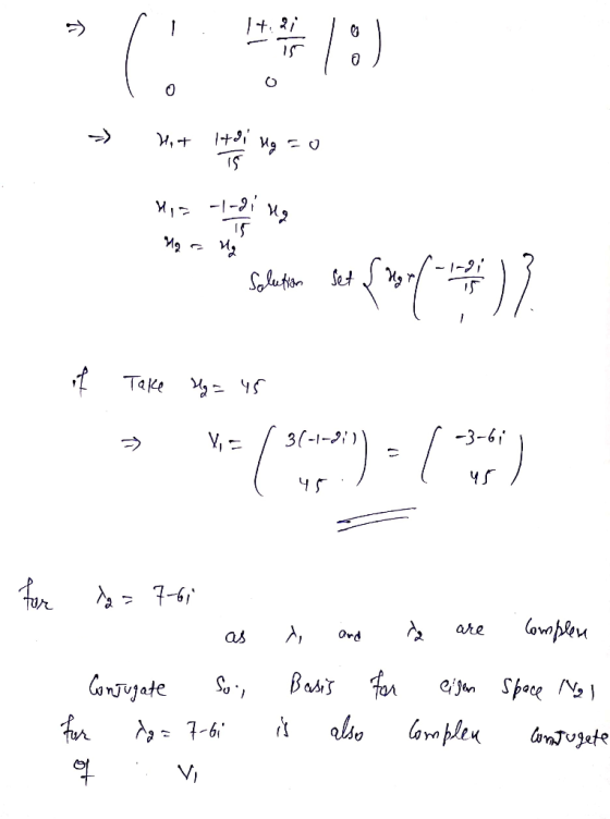 v I +27 1 :) 0 0 - HIT 1+3,1 15 Hg =0 Myt 1-81 ug Mac Hg Solution Set (15(*) 2 Take Hg = 45 → V, -3-61 ( 6 ) - ( for da = 7-6