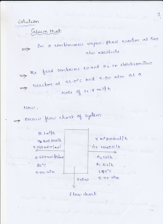 Solutien 1 Gawem that ipox hase ator at atm absoluute .oo tmat a neartey al S oPc No → Dunn, blev chant et system 0.333 nd co