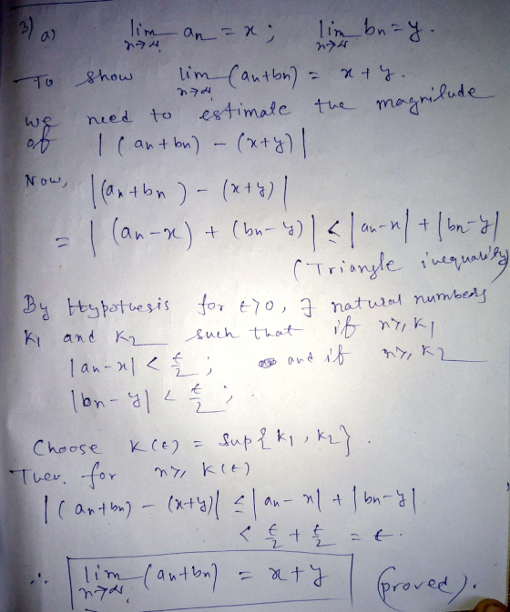 1in bn- liman x a) lim (antbn) &how extimate tuemagrilude (x) need to 1( ant bn) Now (a,4bn)(x1) )-C + (bn-) Y 11 |(a-x) Trin