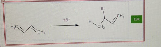 CH2 HBr Edit H₂CH₂ -CH₂