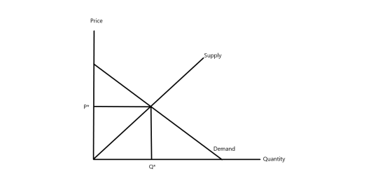 Price Supply Demand Quantity Q*
