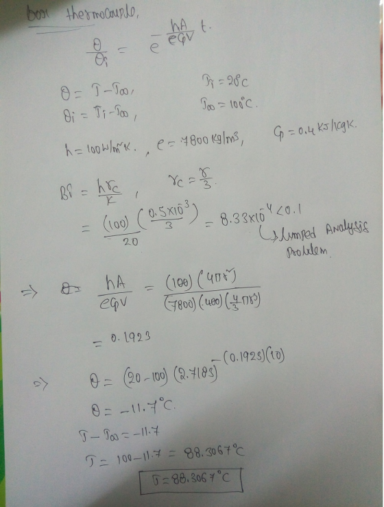 boa thermelnuplo, hA 6. eGv e 1 T-T0 8iTi- To100c M100 0/. e - 4800 Kgls G=0.4 Kshegk 0.5X10 (10) 8.33x1D mped Analysic Pro