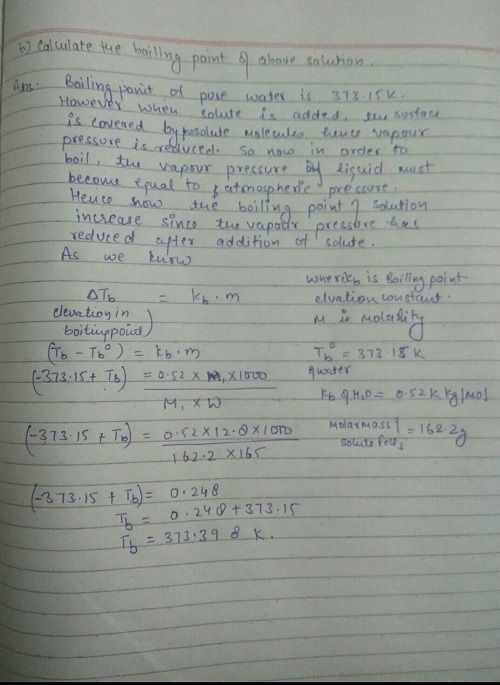pressure is reuctel So now in ordes o boil- tiu-wa ρ5ur pressure beeo Heute hooue point edute d aHe addition of solude ks boh