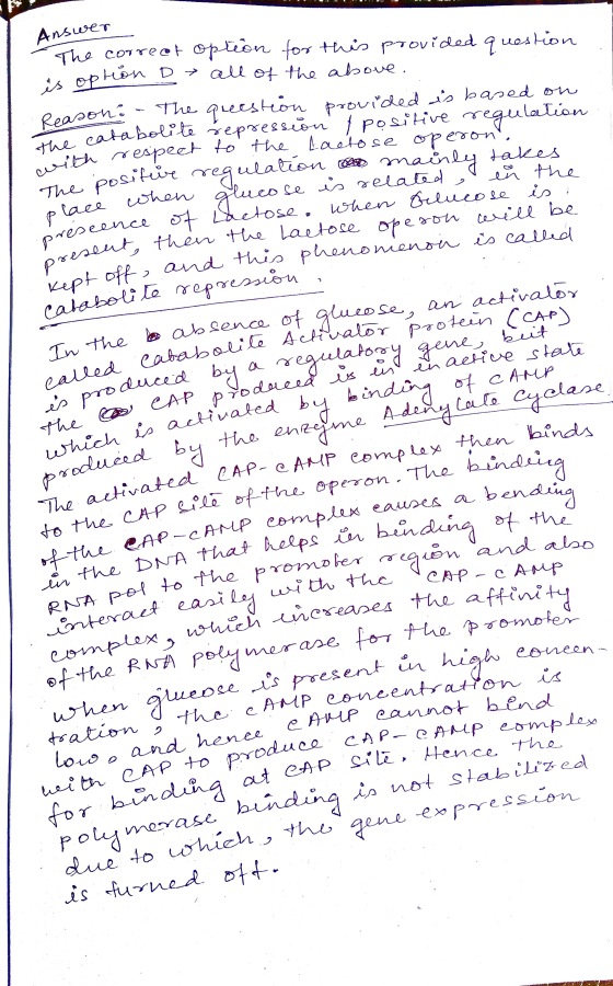 2 - 1 P . ... . . - Answer : The correct option for this provided option D question all of the above. Reason: The queestion p