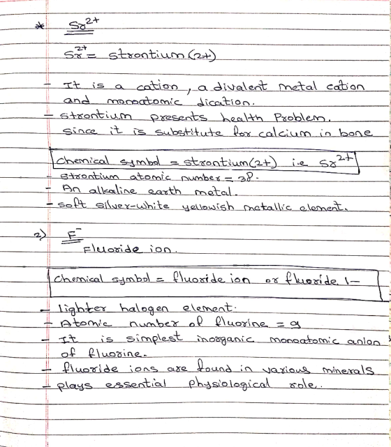 So2+ site_strontium (2+) It is a cation, a divalent metal cation and moonatomic dication. I strontium presents health problem