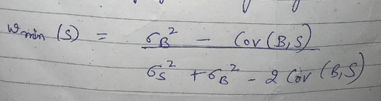 Wrin (s) = 6 6 - Cor (B, 5) +62 – 2 Cor (6,5)