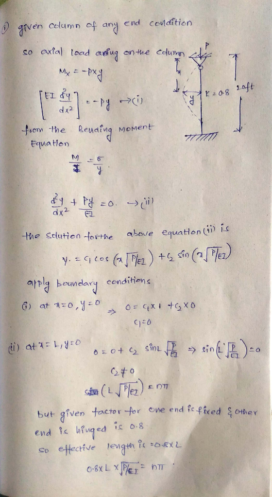 gtven celumn of any cnd ceuditien .oft で 08 e hent Equa Hon the Srlution-forthe above equatten(m)is boundary conditiems a o o