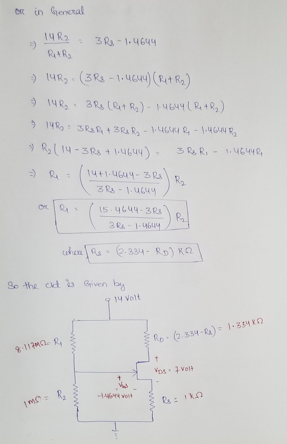 or in General 14R2 Rit R₂ 3 Rs -1.4644 - 14R₂ = ( 3 R8 -1.4644) (Ret R2, = 14 R₂ - 3 Rs (Ret R2) - 1.4644 (Re AR2) - 14R2 = 3