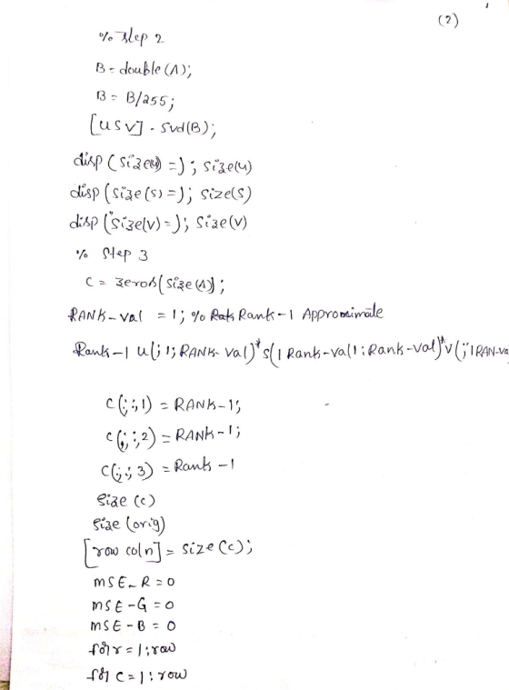 (2 B: double (A ) disp (size(9 ); çize(s) Siae (c) Rae (or:3 MSE -B-0