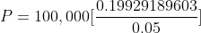 0.19929189603 100,000 0.05