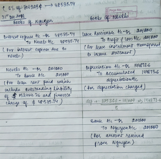 Page No. to Newto Hc 6535.74 tfrr inteseat espenae dne to novelo To bank 201140 C for lease nenk paid ushieん include eutstan