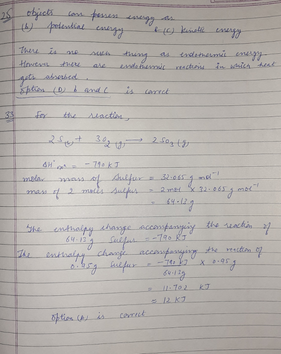 25 objects can 6 potential possess energy energy as & kinetic energy such are thing as endothermic There is no However there
