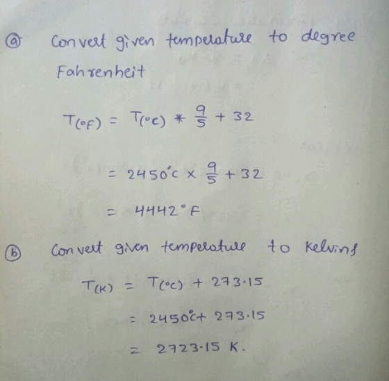 Con vet ven tompelatuse to degyed Fah renheit 2450e x 32 BCon vest gen temperotule to kelim! = 2450다 273.is