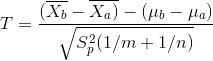 T (Xo - Xa) - (po - pia) Sz(1/m+1/n)