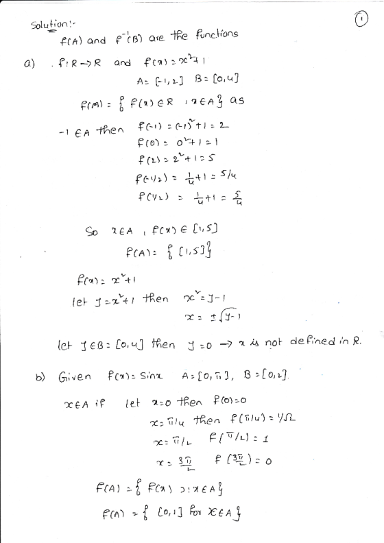 Solution :