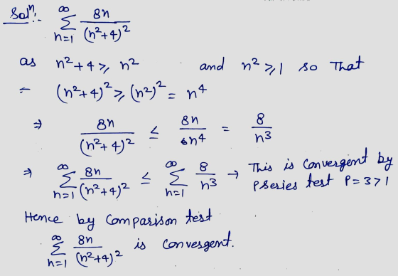 sol 8n I hal (n²+4)2 as n²+4>, n2 and n²>,I so that (2²+4)²> (22)2 = nt 5 co on (12+4)2 on 6n4 h3 8 W 8n o Wa co/? This is co