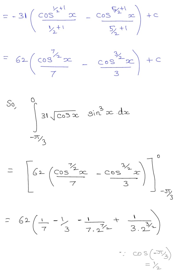 Vrl COS 7+1 5-31 X cos 2 tc ( sti 62 ( cosh xx - cost ه) . C tc 7 So, 31 sin? a.doc cosoc -J5/2 3 0 = [can contact.com) = 6