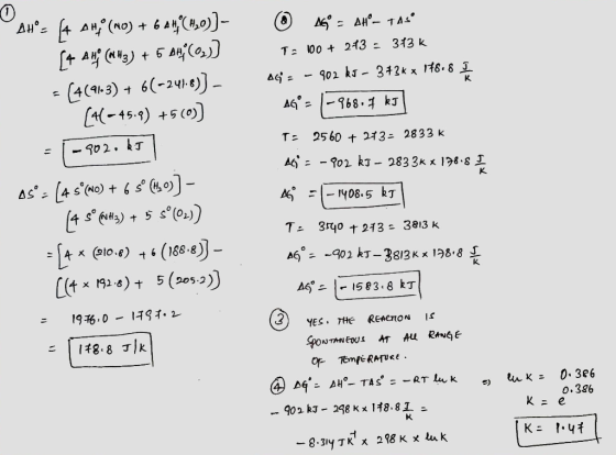 AH = f4 AH, (NO) + 6 44, (4,0))- [4 AH (043) + 5 186 (03)) = [4(91-3) + 6(-2418)) - [44-45.9) +5(0)) = - 802.11 asº = (45°NO)