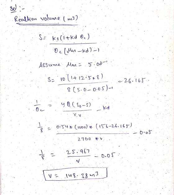 30 Realtion volume fm3). S ksi+kd 0) oc(Min - kd) Assume Mama 5-od- - 26.165. S1011+12=5+8) 8(5-0-0-05)- to y (5-5) .kd. ost